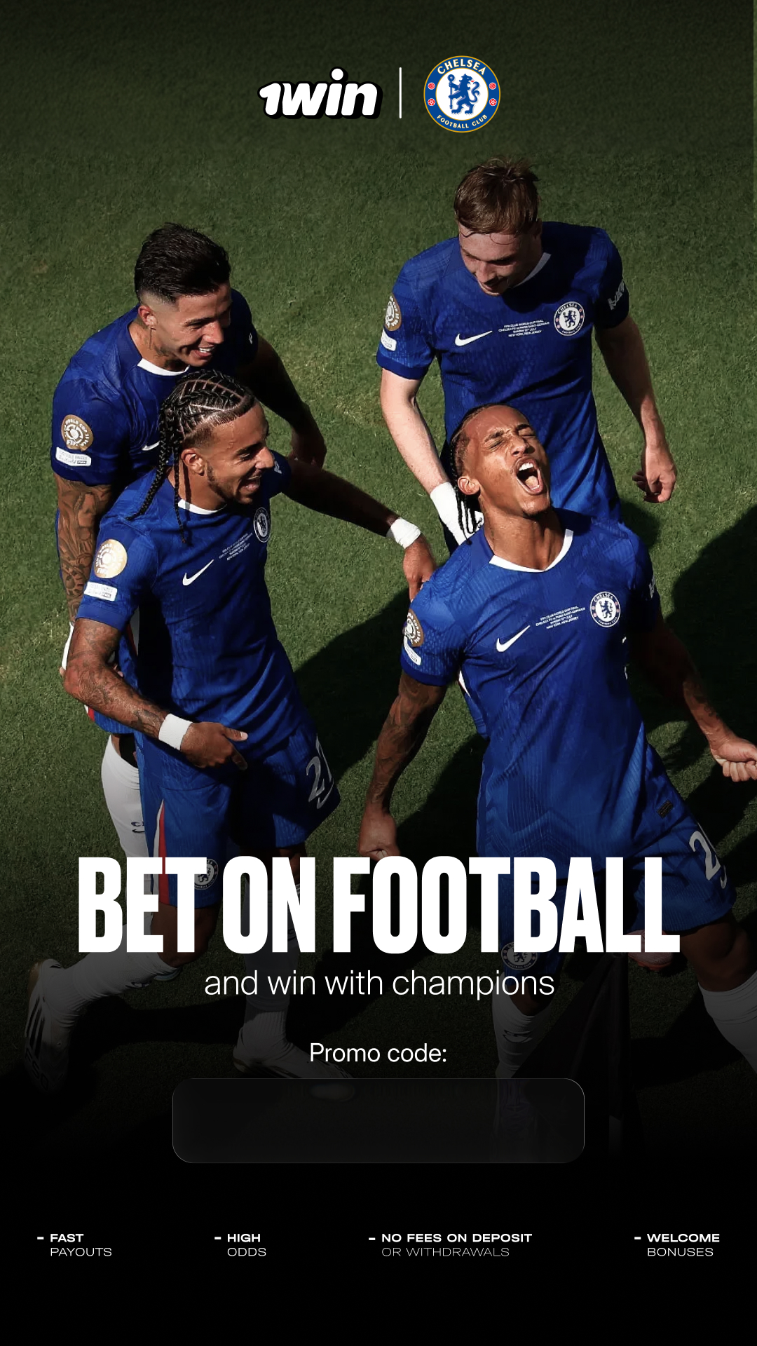 1win betting promotion — 18+ only, bet responsibly